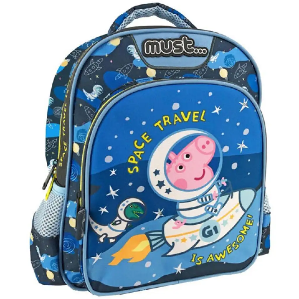 Peppa malac: Űrhajós Zsoli Space Travel is Awesome! ovis hátizsák 27x10x31cm kép 1