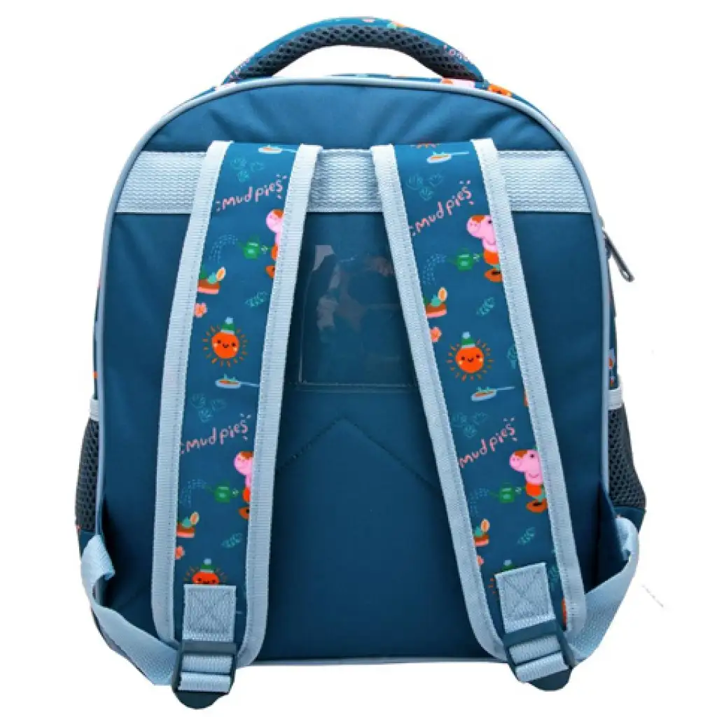 Must: Peppa malac - Zsoli kék ovis hátizsák 27x10x31cm kép 2