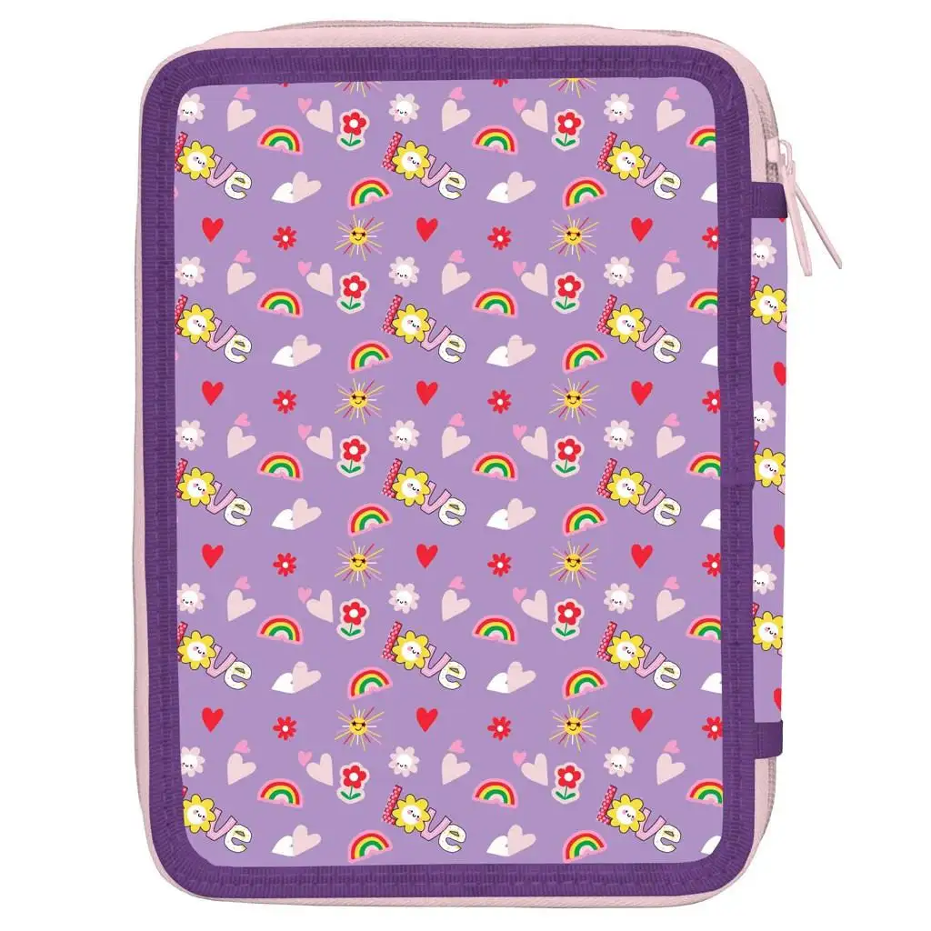 Must: Peppa Malac kétszintes töltött tolltartó 15x21x5cm kép 2