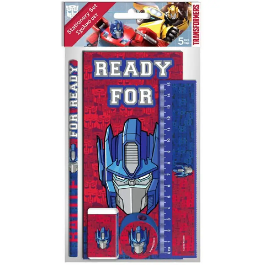 Transformers írószer szett 5db-os kép 1