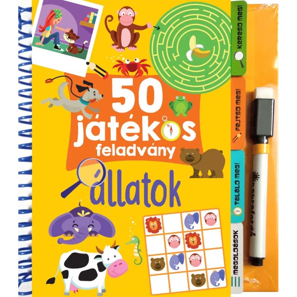 50 játékos feladvány - Állatok kép 1