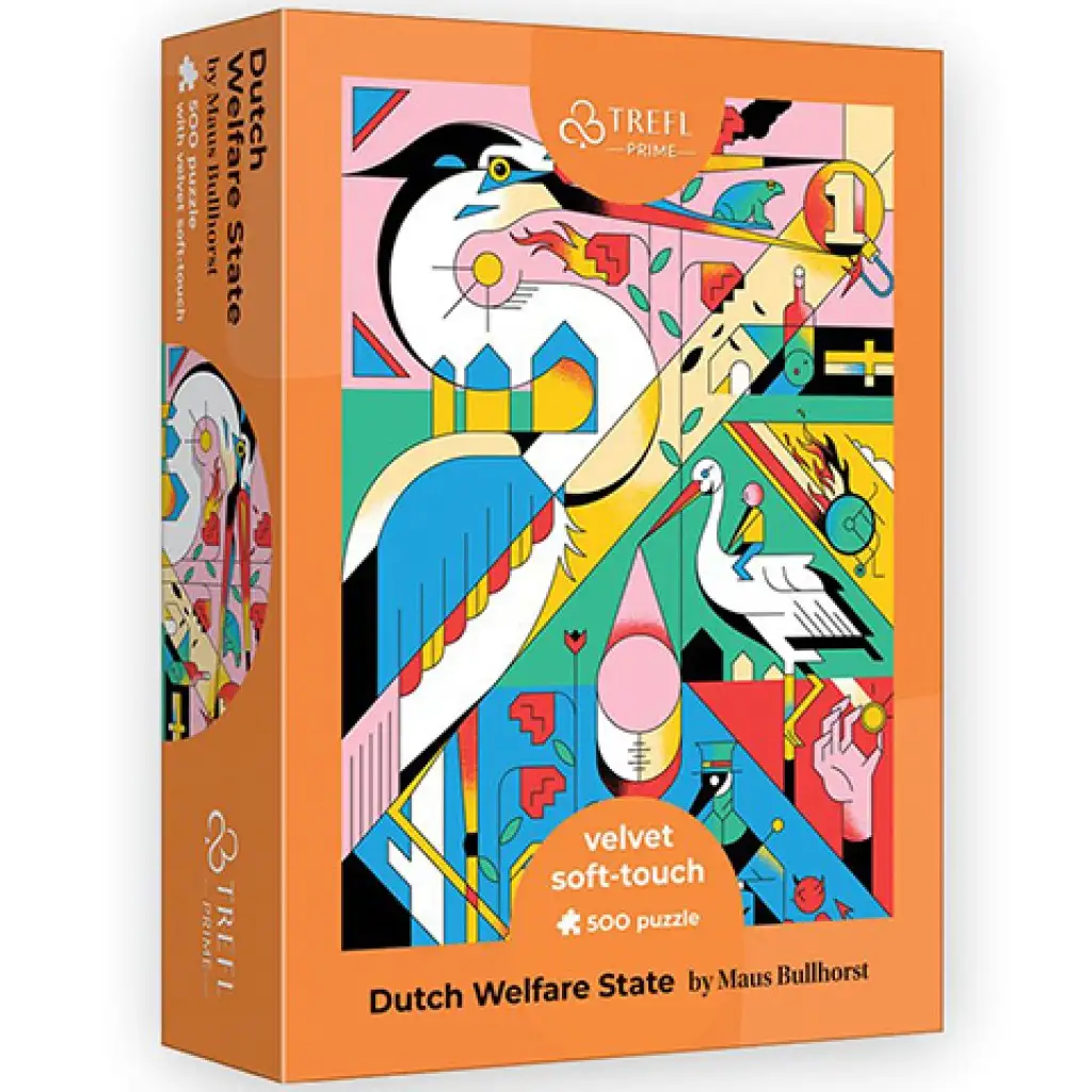 Dutch Welfare State bársony puha tapintású 500db-os puzzle - Trefl kép 1