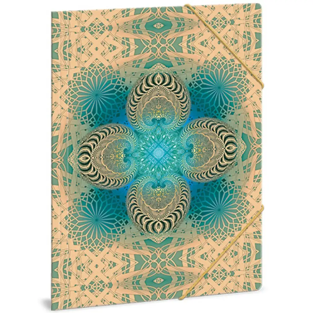 Ars Una: Mandala Gold Hope gumis dosszié A/4 kép 1