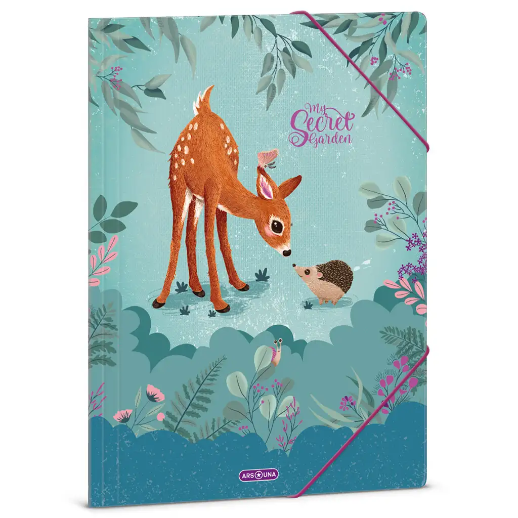 Ars Una: My Secret Garden őzikés gumis mappa A/4 kép 1