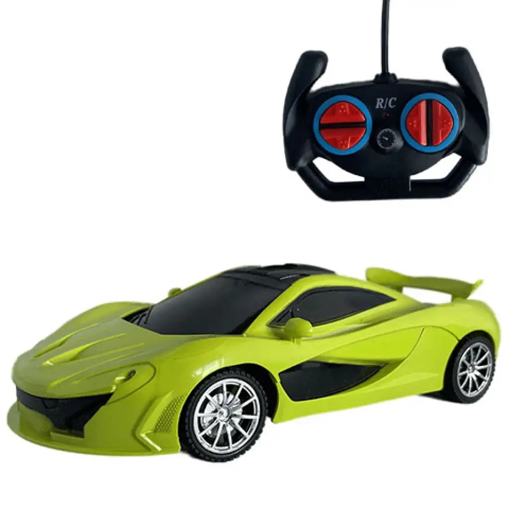 RC Távirányítós sportautó fénnyel kétféle változatban 1/22-es méretarány 20cm 27Mhz kép 1