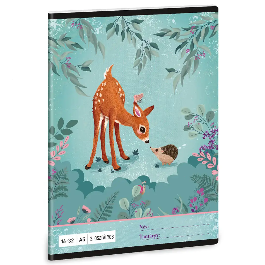 Ars Una: My Secret Garden 2.osztályos vonalas füzet A/5 kép 1