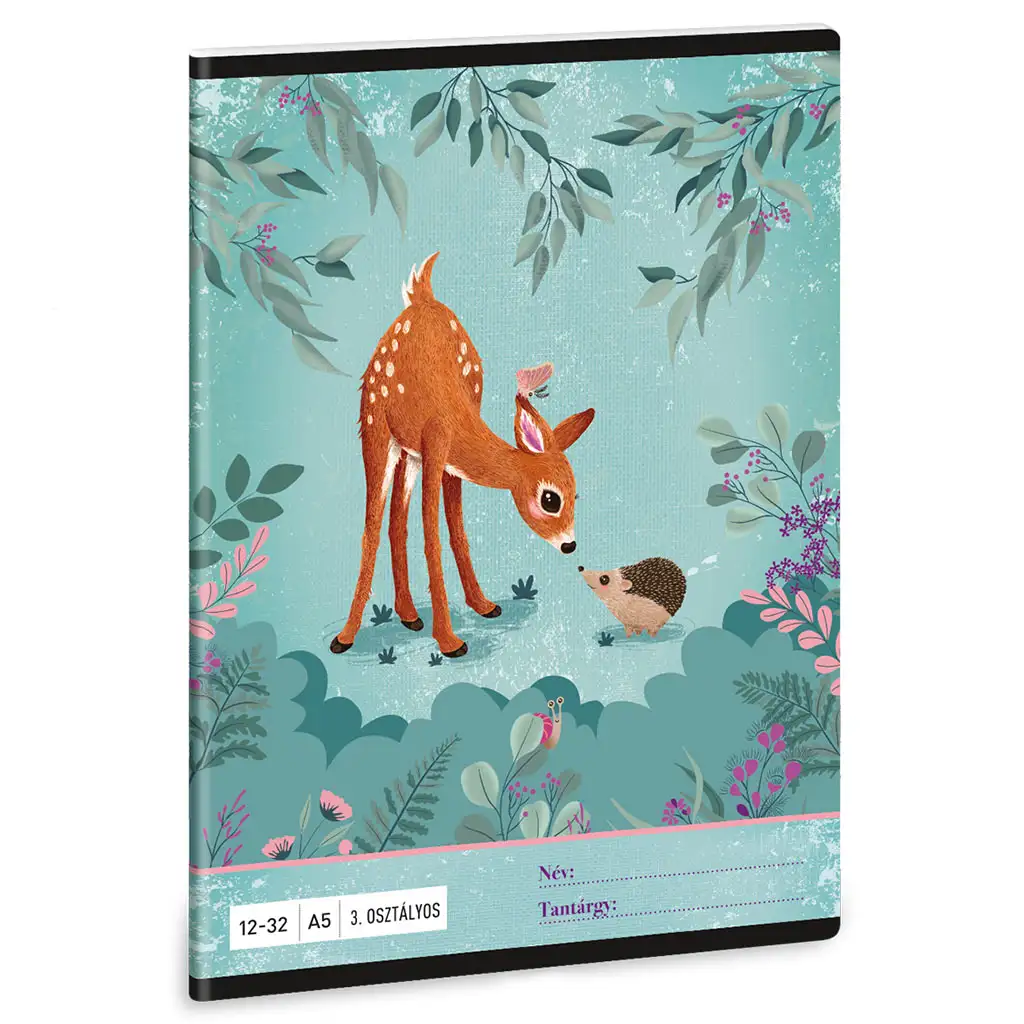 Ars Una: My Secret Garden 3.osztályos vonalas füzet A/5 kép 1