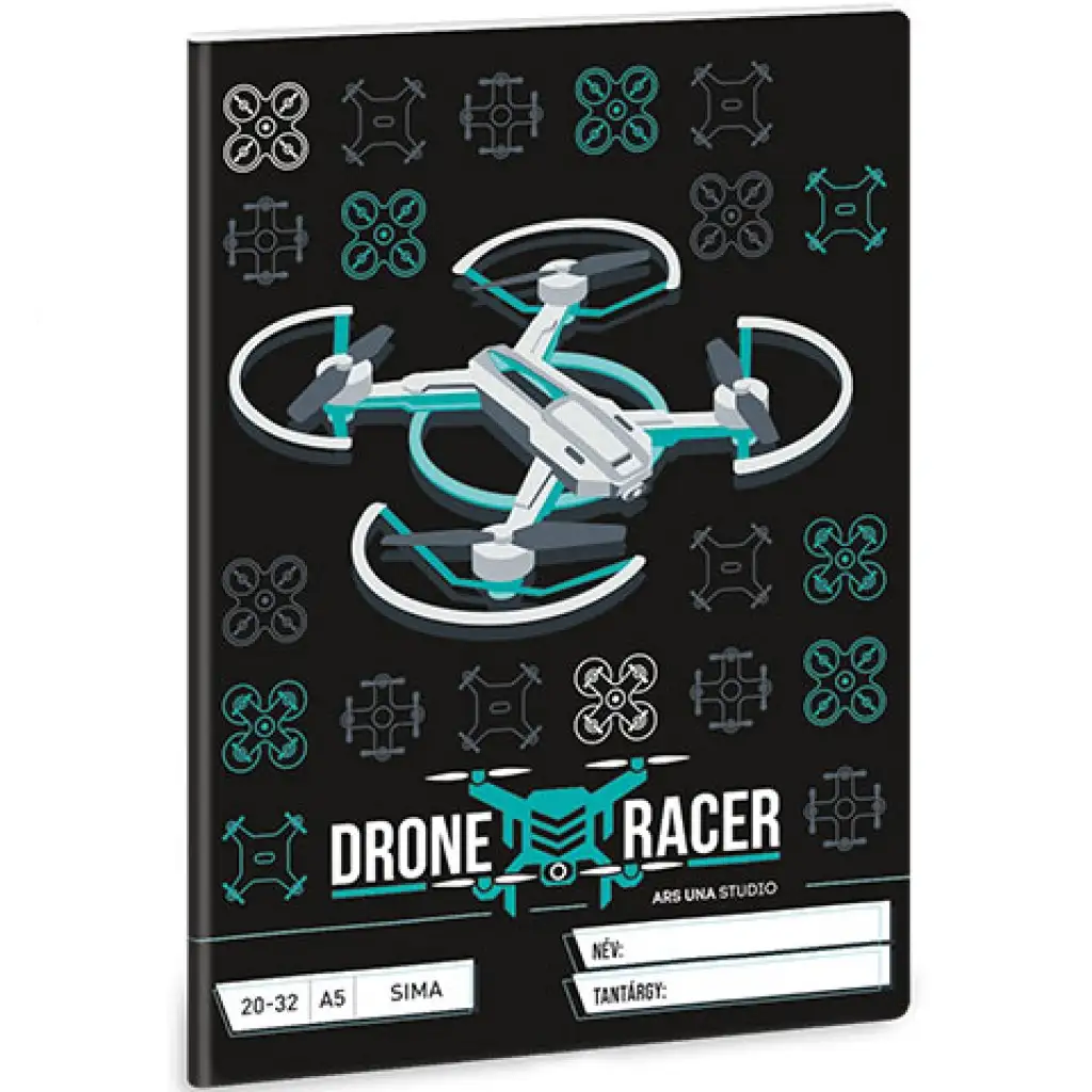 Ars Una: Drone Racer sima füzet A/5 20-32 kép 1