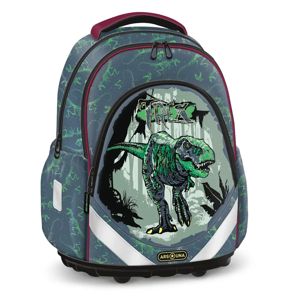 Ars Una: T-Rex anatómiai iskolatáska, hátizsák 33x42x21cm kép 1