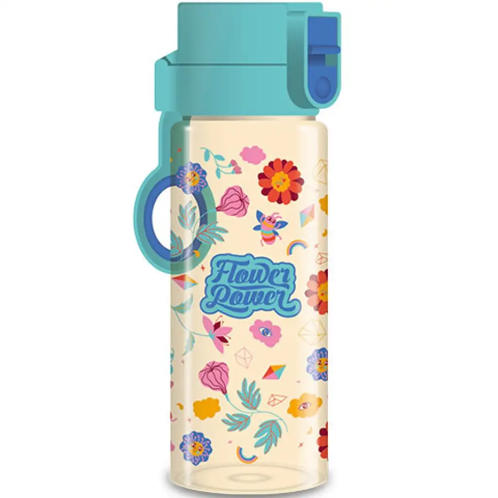 Ars Una: Flower Power virágmintás BPA-mentes kulacs 475ml kép 1