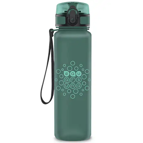 Ars Una: Matt fenyőzöld BPA-mentes kulacs 600ml kép 1