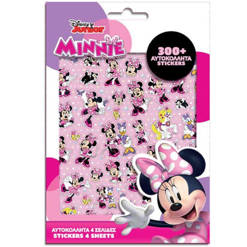Disney: Minnie egér 300 db-os matrica szett kép 1