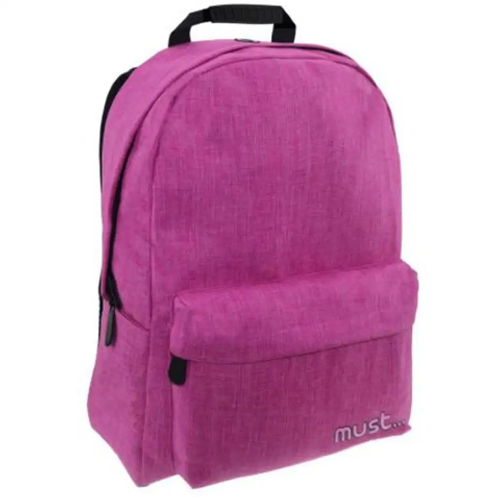 Must: Pink Monochrome Jeans iskolatáska, hátizsák 32x17x42cm kép 1