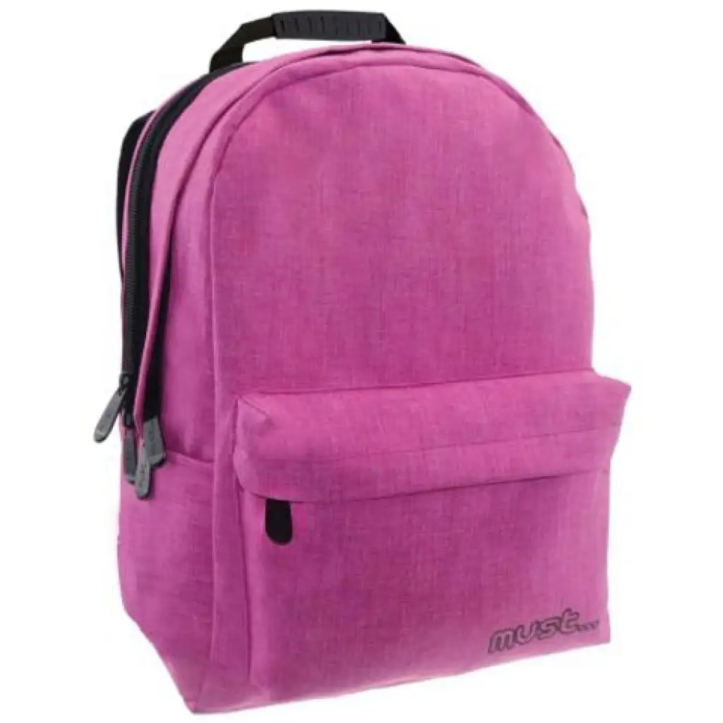 Must: Moon Jeans pink iskolatáska, hátizsák 32x19x42cm kép 1