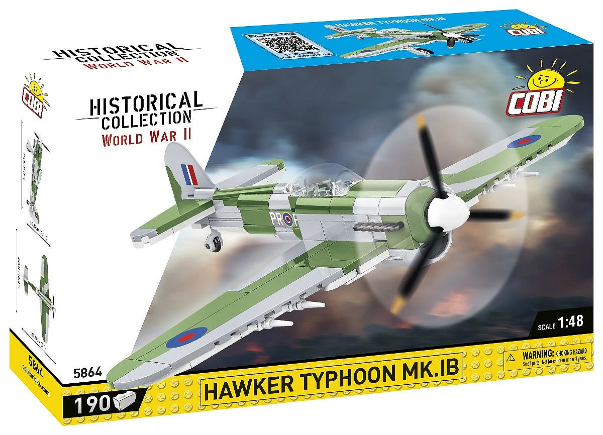 COBI: Hawker Typhoon Mk.1B építőjáték (5864) kép 1