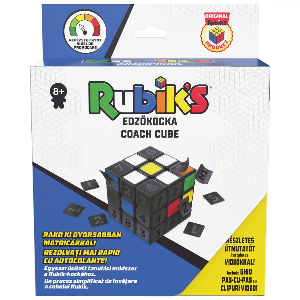 Rubik oktató bűvös kocka 3x3 - Spin Master kép 6