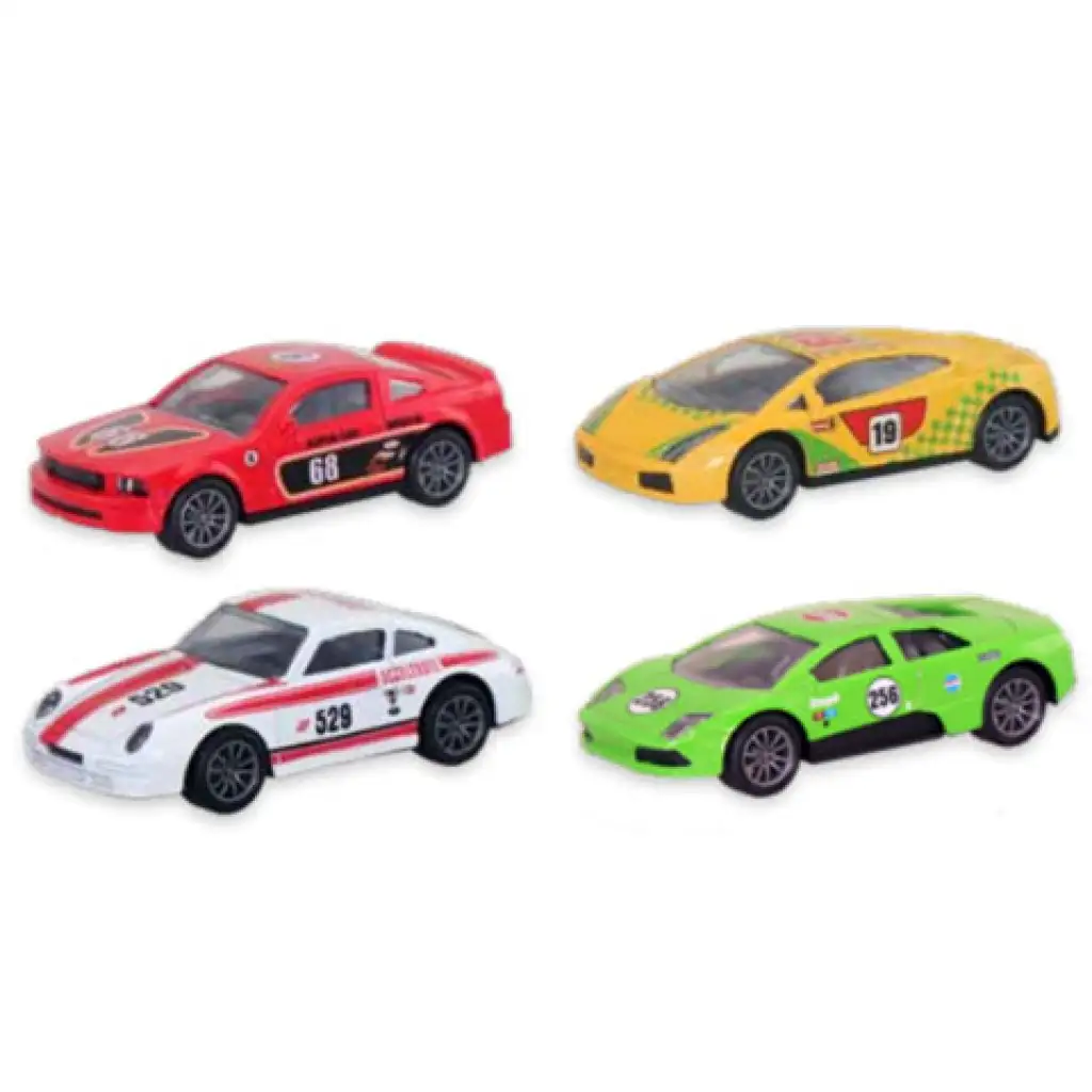 Speed Car: Fém lendkerekes sportkocsi többféle változatban 1:43 kép 1