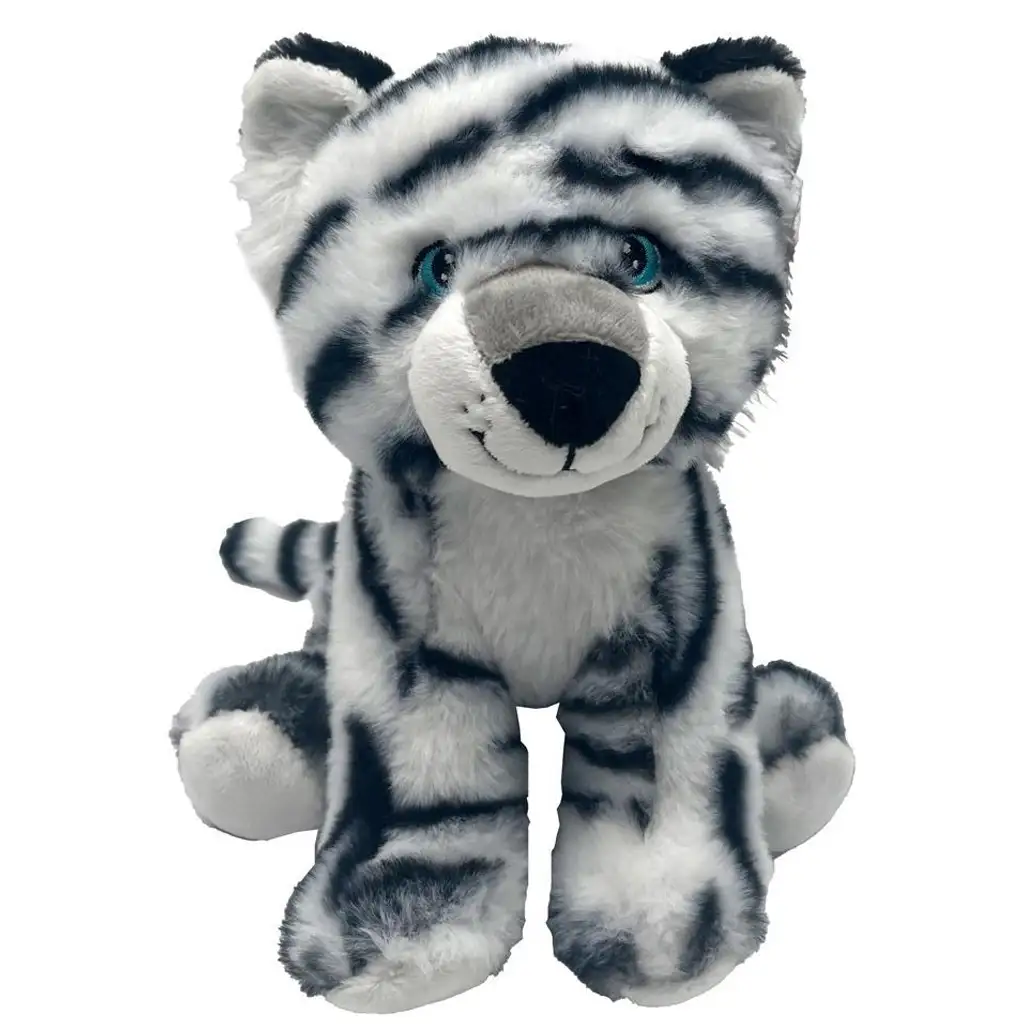Plüss fehér tigris 21cm kép 1