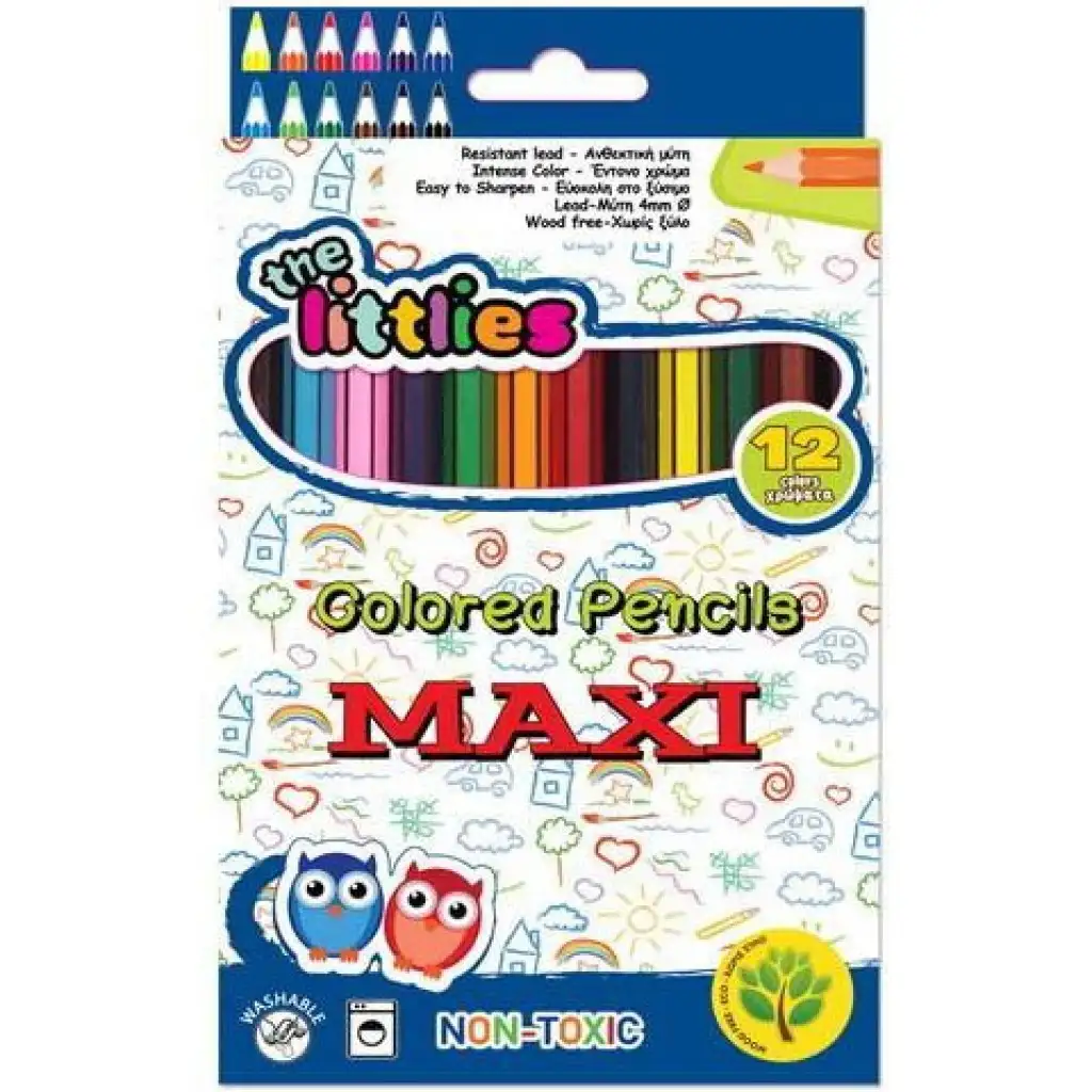 Maxi fa mentes színesceruza szett 12db-os kép 1