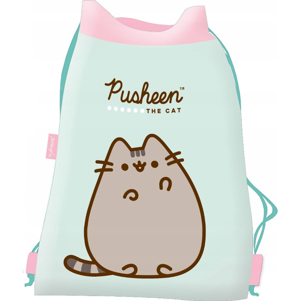 Pusheen Mint cicás tornazsák 43x34cm kép 1