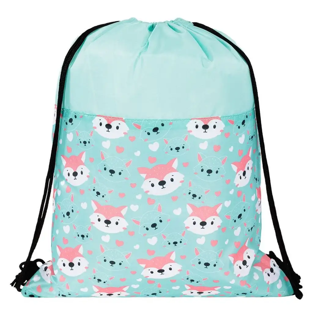 St.Right Lovely Fox rókás tornazsák, sportzsák 43x32cm kép 1