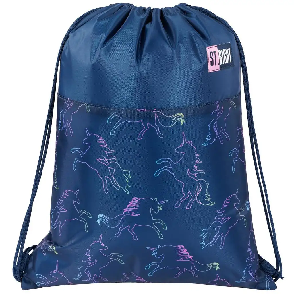 St.Right Dream Unicorn tornazsák, sportzsák 43x32cm kép 1