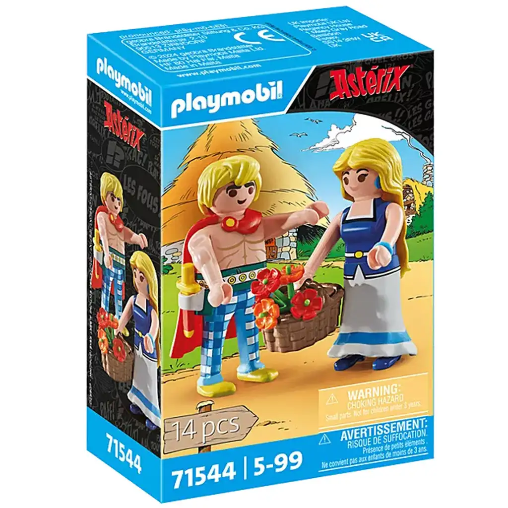 Playmobil: Asterix - Tragicomix és Falbala (71544) kép 1