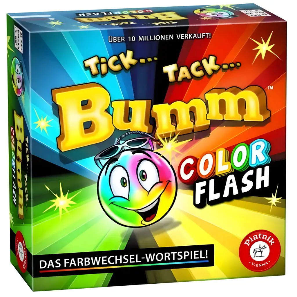 Tick Tack Bumm Color Flash társasjáték - Piatnik kép 1