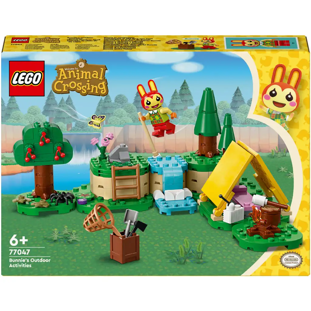 LEGO® Animal Crossing™: Bunnie szabadtéri kalandjai (77047) kép 1