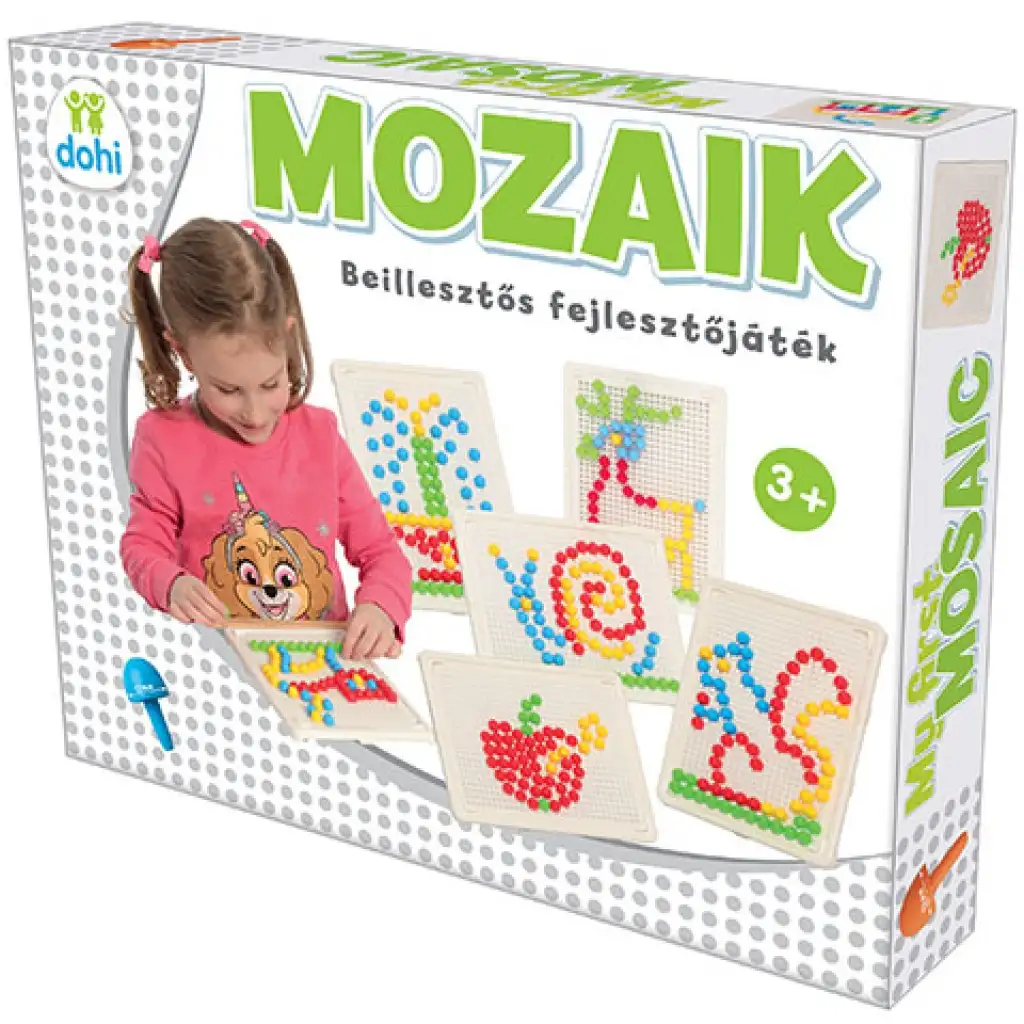 Mozaik beillesztős fejlesztőjáték kép 1