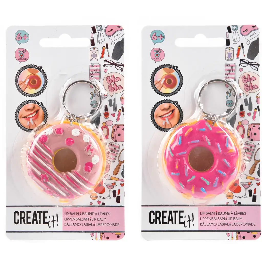 Canenco: Create It! fánk alakú ajakbalzsam többféle változatban 1db kép 3