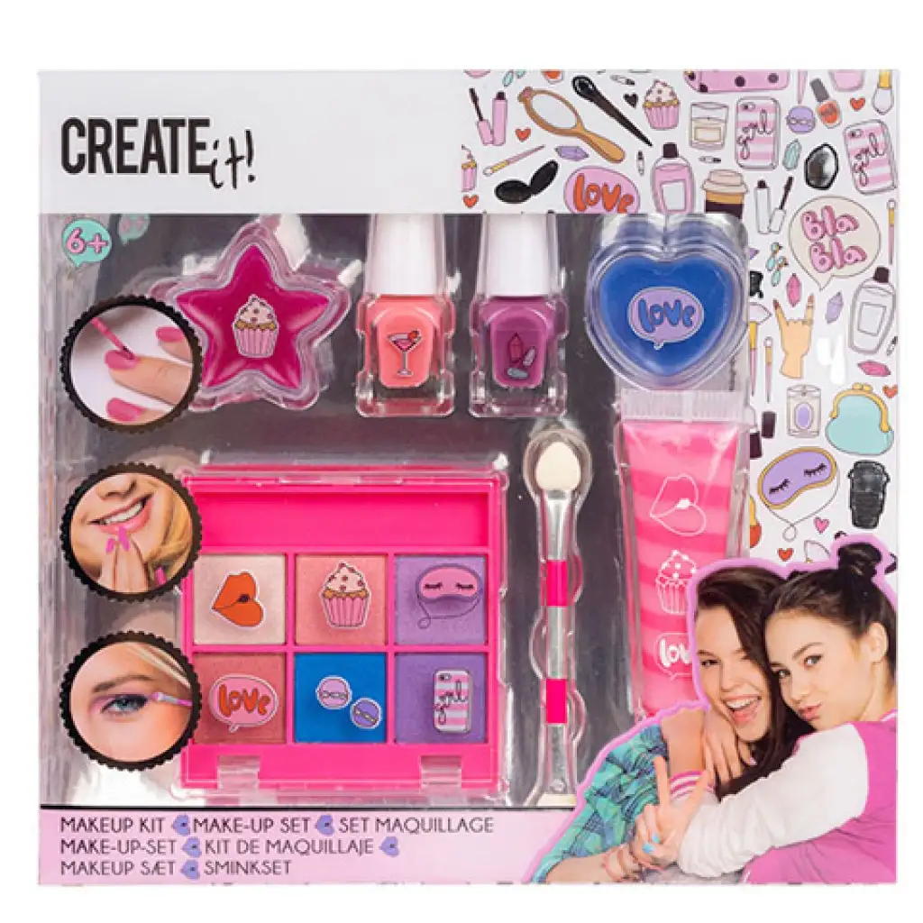Create It!: 8db-os pink smink szett kép 1