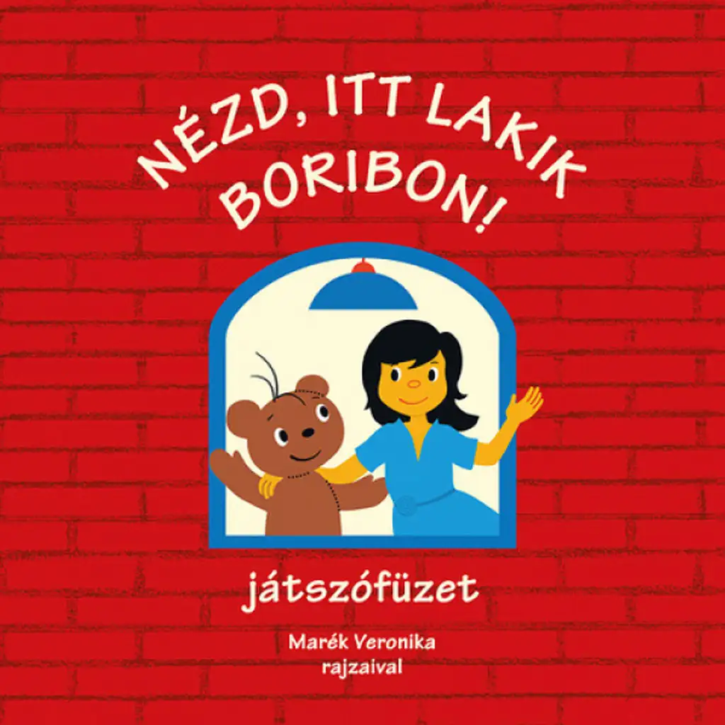 Nézd itt lakik Boribon! - játszófüzet - Pagony kép 1
