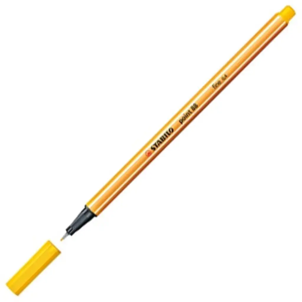Stabilo: Point 88 citromsárga tűfilc 0,4mm kép 1