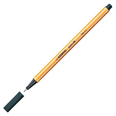 Stabilo: Point 88 olíva zöld tűfilc 0,4mm kép 1