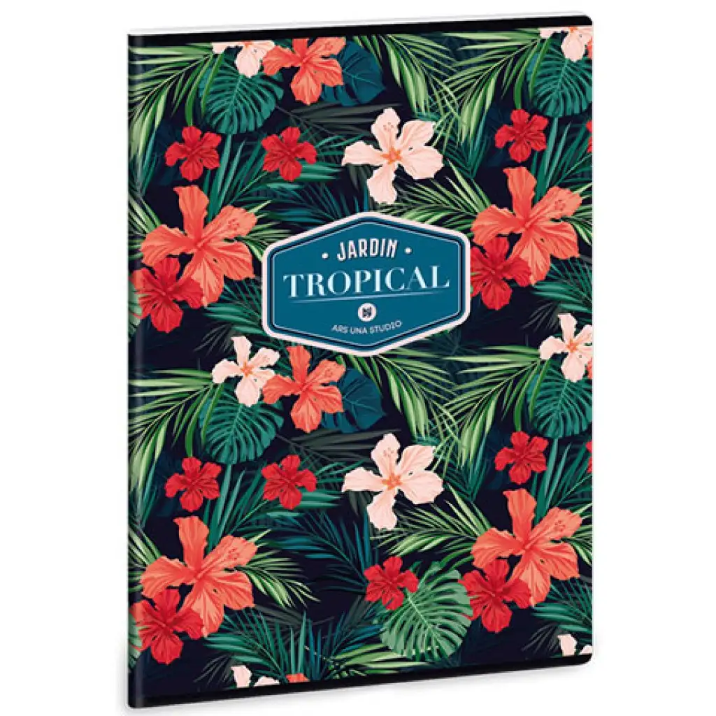 Tropical Wildblume négyzethálós füzet A/4 kép 1