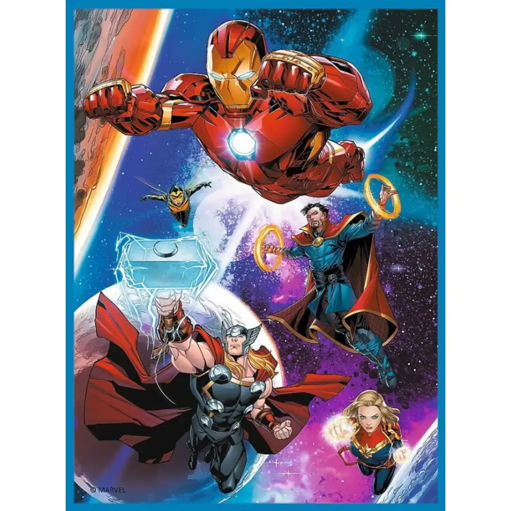 Marvel: Bosszúállók puzzle és memóriakártya 2 az 1-ben szett - Trefl kép 3