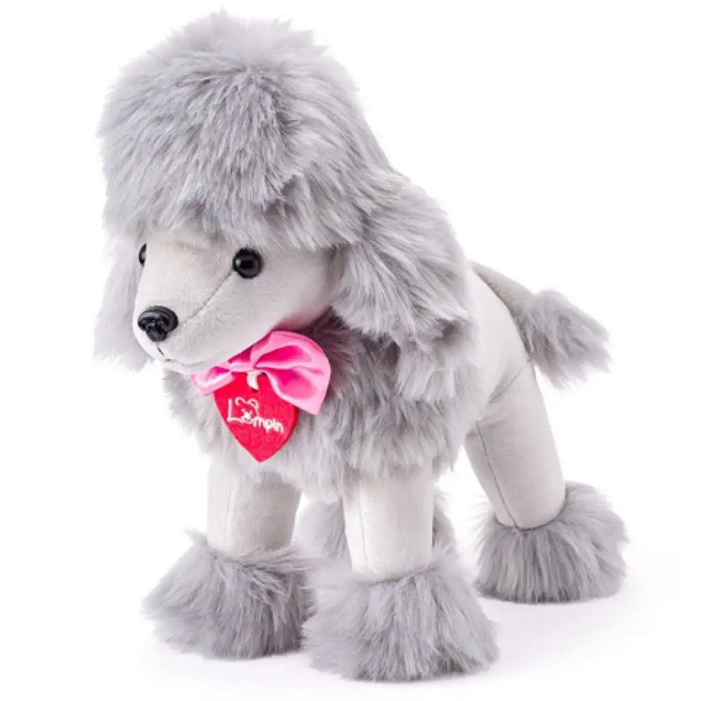 Lily szürke uszkár plüss 25cm - Lumpin kép 1