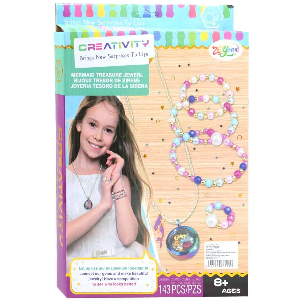 Creativity: 143db-os ékszerkészítő készlet színes gyöngyökkel kép 1