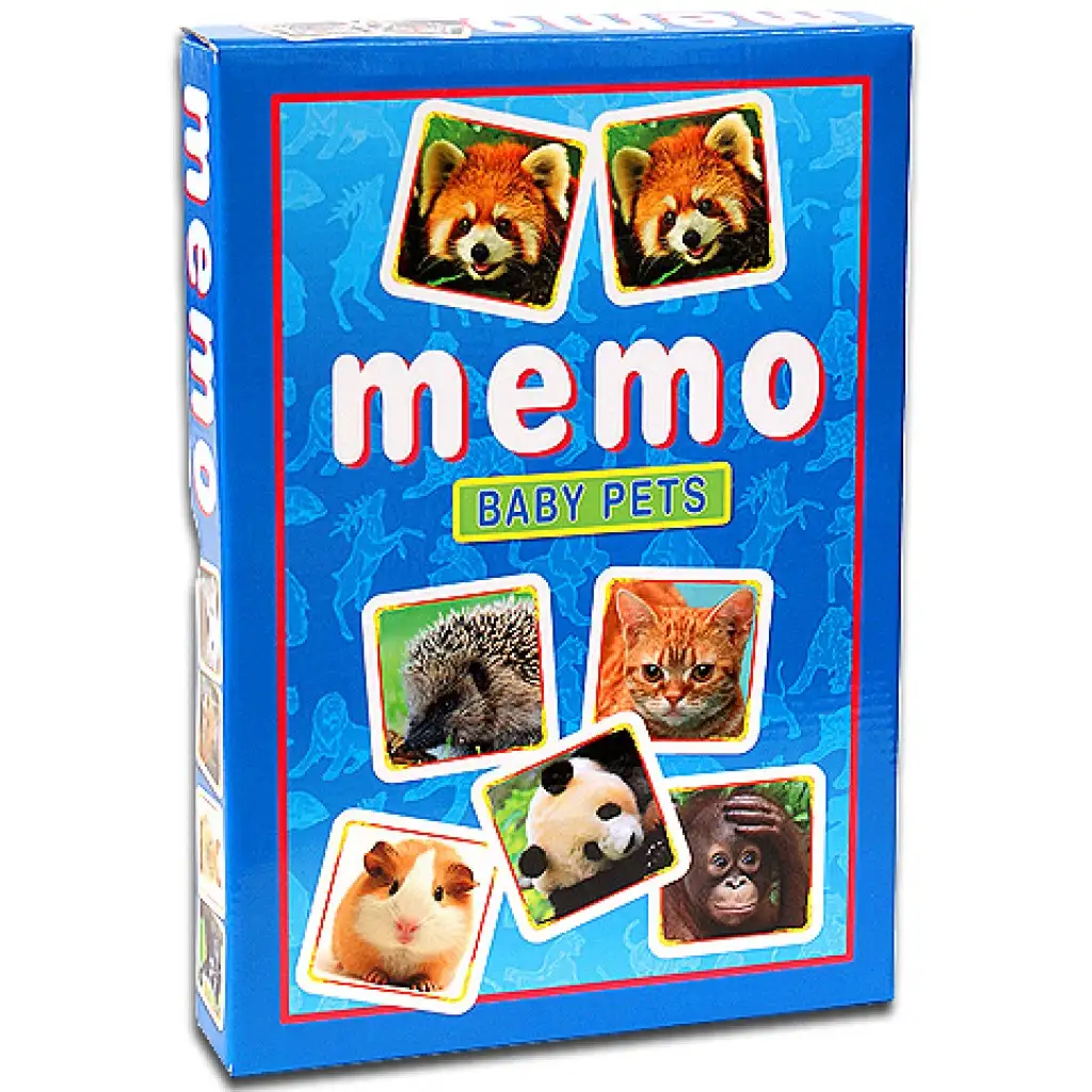 Állatkölykök memóriajáték kép 1