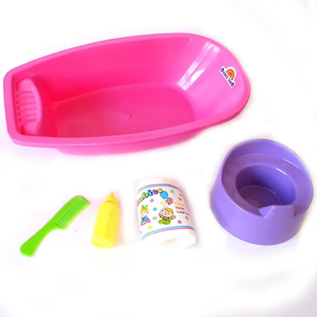 Bébi fürdető szett - D-Toys kép 2