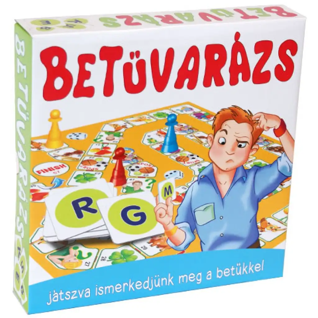 Betűvarázs társasjáték - D-Toys kép 1