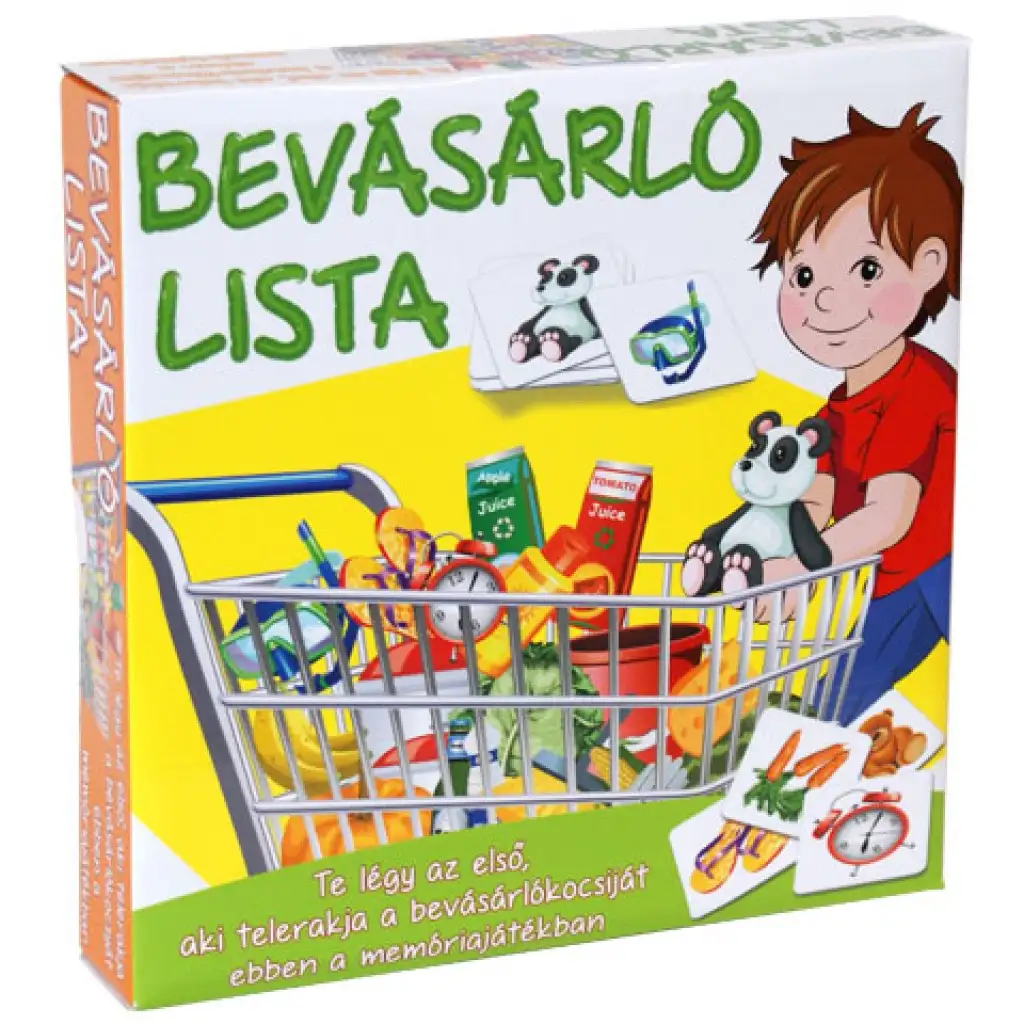 Bevásárló lista társasjáték - D-Toys kép 1