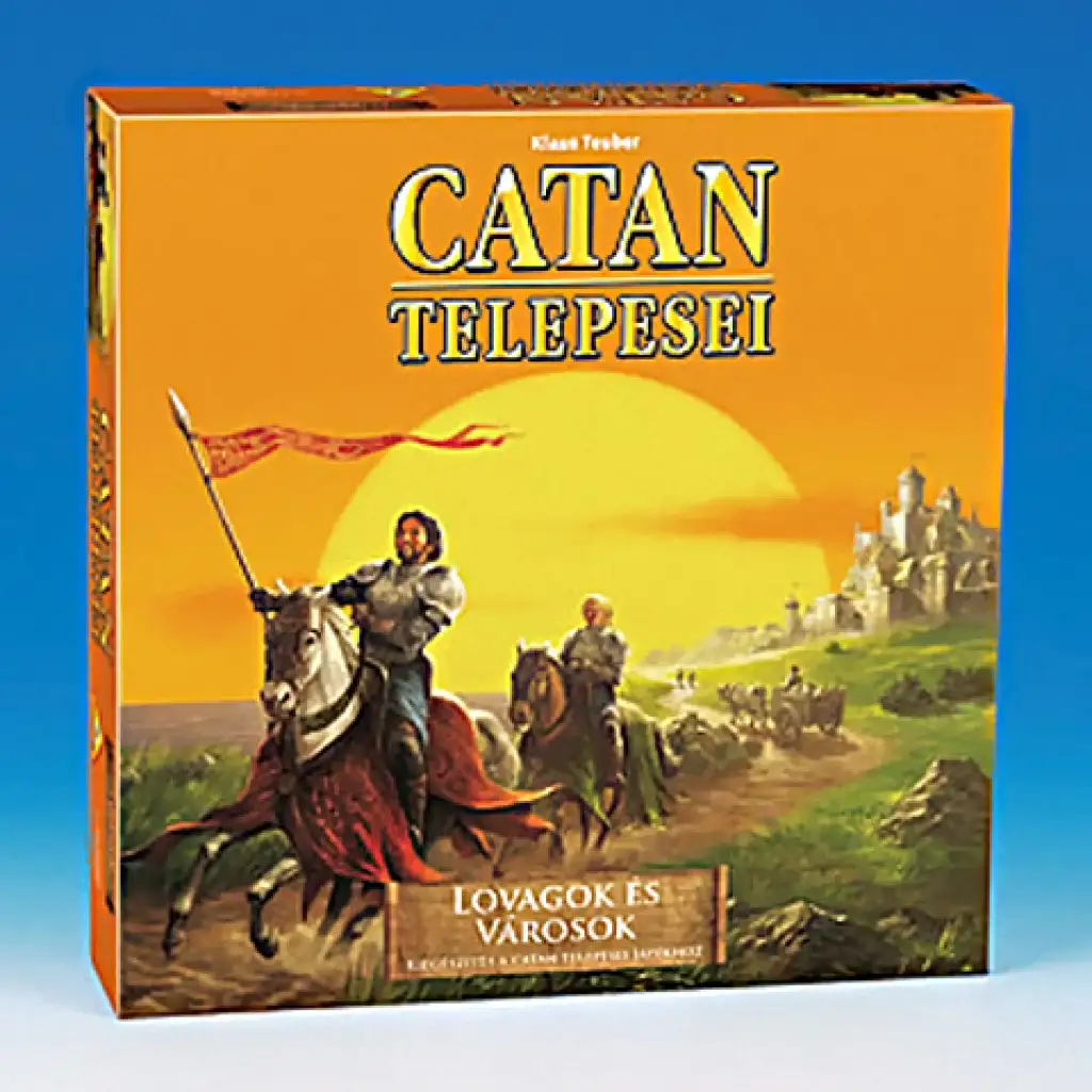 Catan telepesei kiegészítés - Lovagok és városok - Piatnik kép 1