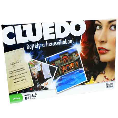 Cluedo rejtély a luxusvillában társasjáték - Hasbro kép 1