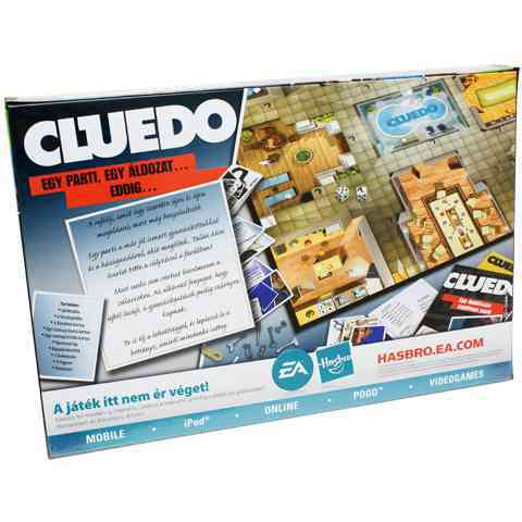 Cluedo rejtély a luxusvillában társasjáték - Hasbro kép 2