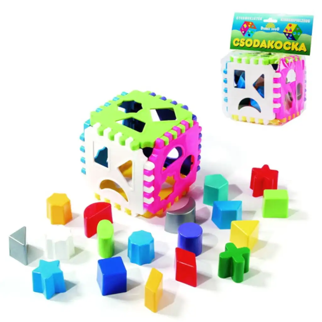 Formaválogatós csodakocka - D-Toys kép 1