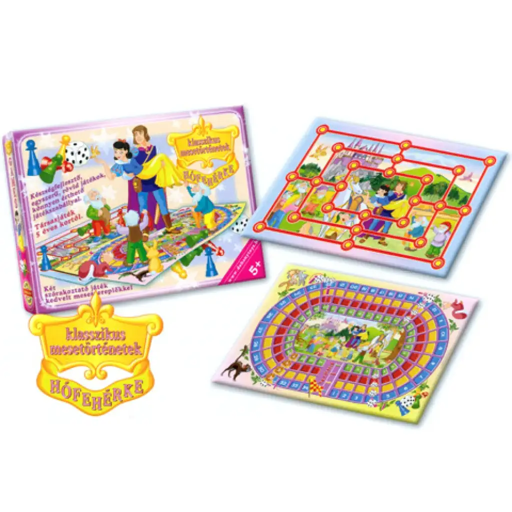 Hófehérke 2 mesés társasjáték - D-Toys kép 1