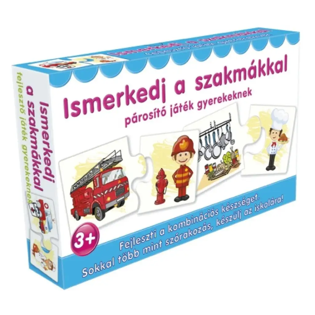 Ismerkedj a szakmákkal párosító játék kép 1