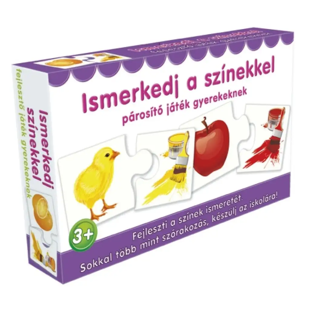 Ismerkedj a színekkel párosító játék kép 1